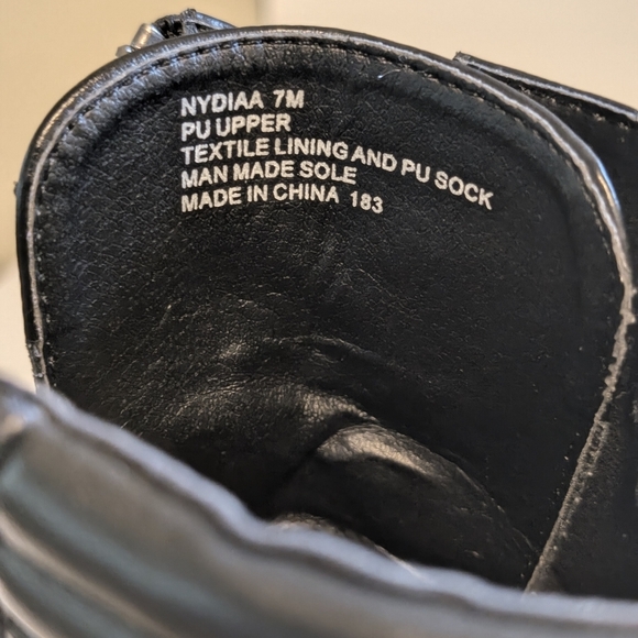 Steve Madden Combat Boots  7M - Picture 8 of 11